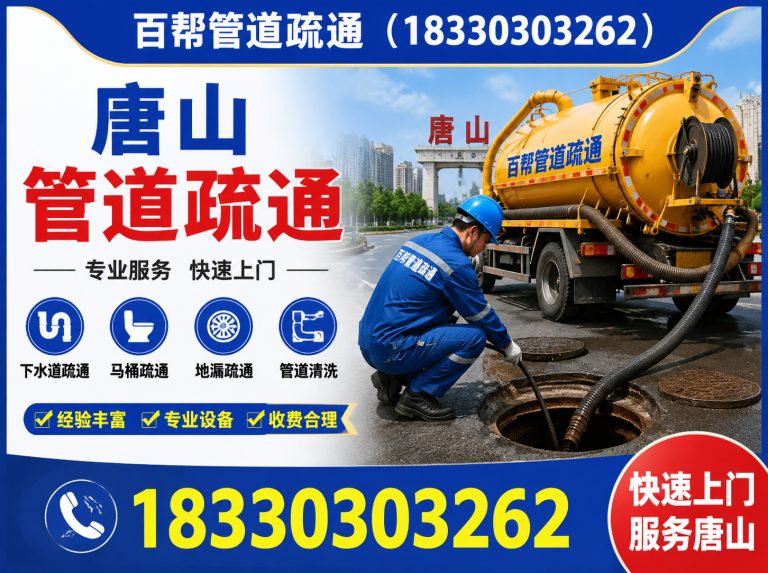 路北区下水道疏通展示图